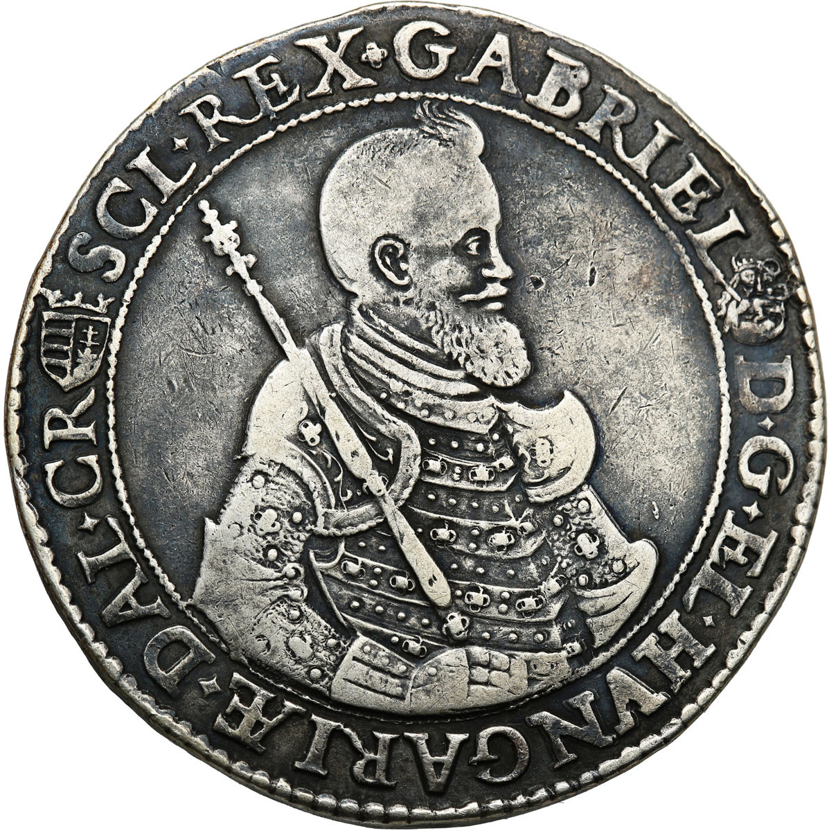Siedmiogród (Transylwania). Gabriel Bethlen (1613-1629). Talar 1621 KB, Kremnica